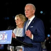 Cựu Phó Tổng thống Mỹ Joe Biden trong chiến dịch vận động tranh cử chức ứng viên Tổng thống của đảng Dân chủ tại Philadelphia, Pennsylvania ngày 10/3/2020. (Ảnh: AFP/TTXVN)