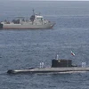 Tàu ngầm của Hải quân Iran tham gia huấn luyện tại Vịnh Oman, ngày 22/2/2019. (Ảnh minh họa: AFP/TTXVN)