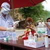 Khánh Hòa lập 5 chốt kiểm tra y tế người đi vào địa bàn. (Ảnh minh họa: Nguyễn Dũng/TTXVN)