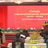 Quang cảnh lễ kỷ niệm 45 năm Ngày Giải phóng miền Nam, thống nhất đất nước (30/4/1975-30/4/2020) tại Hội trường Thống Nhất, Thành phố Hồ Chí Minh. (Ảnh: Thanh Vũ/TTXVN)