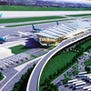 Phối cảnh Nhà ga hành khách T2 Cảng hàng không quốc tế Phú Bài khi hoàn thành. (Ảnh: Đỗ Trưởng/TTXVN)