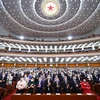 Các đại biểu tại phiên bế mạc Kỳ họp thứ 3 Hội nghị Chính Hiệp toàn quốc Trung Quốc khóa XIII tại thủ đô Bắc Kinh ngày 27/5/2020. (Ảnh: THX/TTXVN)