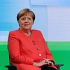 Thủ tướng Đức Angela Merkel trả lời phỏng vấn trên kênh truyền hình Đức ARD tại Berlin ngày 4/6/2020. (Ảnh: AFP/ TTXVN)