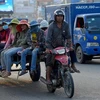 Một đường phố ở Phnom Penh, Campuchia, ngày 14/5/2020. (Ảnh: AFP/TTXVN)