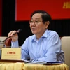 Cụ thể, ông Lê Vĩnh Tân, Bộ trưởng Bộ Nội vụ làm Phó Chủ tịch Thường trực thay bà Trần Thị Hà đã nghỉ hưu. (Ảnh: Diễm Quỳnh/TTXVN phát)