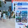 Triển lãm ảnh Cánh cửa đến với Colombia được tổ chức nhân dịp kỷ niệm Quốc khánh nước Cộng hòa Colombia (Ảnh: Minh Công/Vietnam+)
