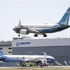 Máy bay Boeing 737 MAX trong chuyến bay thử tại Seattle, bang Washington, Mỹ ngày 29/6/2020. (Ảnh: AFP/TTXVN)