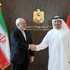 Ngoại trưởng Iran Mohammad Javad Zarif (trái) và người đồng cấp UAE Sheikh Abdullah bin Zayed Al Nahyan. (Ảnh minh họa. Nguồn: middleeastmonitor.com)