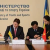 Việt Nam-Ukraine ký thỏa thuận hợp tác trong lĩnh vực thể dục thể thao. (Ảnh minh họa: Dương Trí/Vietnam+)