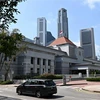 Tòa nhà Quốc hội Singapore, ngày 20/3/2019. (Ảnh: AFP/TTXVN)