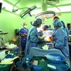 Ca ghép gan đầu tiên thành công tại Bệnh viện Đa khoa Quốc tế Vinmec Times City - Bệnh viện tư nhân ở Hà Nội. (Ảnh: Dương Ngọc/TTXVN)