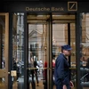Một chi nhánh của Deutsche Bank tại New York, Mỹ. (Ảnh: AFP/TTXVN)