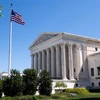 Tòa án tối cao Mỹ tại Washington, DC, ngày 4/5/2020. (Ảnh: AFP/ TTXVN)