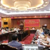 Quang cảnh Hội nghị Ban chấp hành Đảng bộ tỉnh Thái Bình Kỳ họp thứ 67. (Ảnh: Nguyễn Công Hải/TTXVN)
