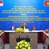 Bộ trưởng Bộ Công an Tô Lâm phát biểu tại Hội nghị. (Ảnh: TTXVN)