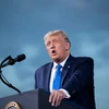 Tổng thống Mỹ Donald Trump phát biểu trong cuộc vận động tranh cử tại Jacksonville, bang Florida ngày 24/9/2020. (Ảnh: AFP/TTXVN)