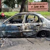 Thanh Hóa: Xe ôtô 4 chỗ bốc cháy trong Khu Công nghiệp Tây Bắc Ga