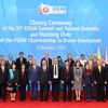 Thủ tướng Nguyễn Xuân Phúc, Chủ tịch ASEAN 2020 và các đại biểu. (Ảnh: Thống Nhất/TTXVN)
