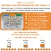 Quá trình tiêm thử nghiệm vắcxin COVID-19 của Việt Nam