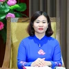 Phó Bí thư Thường trực Thành ủy Hà Nội Nguyễn Thị Tuyến. (Ảnh: TTXVN phát)