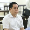 Bị cáo Phan Văn Anh Vũ (sinh năm 1975, Chủ tịch Hội đồng quản trị Công ty cổ phần Xây dựng 79, Công ty cổ phần Bắc Nam 79) tại phiên tòa ngày 9/5/2020. (Ảnh: Doãn Tấn/TTXVN)