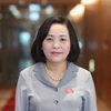 Bà Nguyễn Thị Thanh, Ủy viên Hội đồng Bầu cử Quốc gia, Phó Trưởng Tiểu ban Thường trực Tiểu ban Nhân sự của Hội đồng Bầu cử Quốc gia. (Ảnh: Nguyễn Sự/Vietnam+)