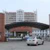 Bệnh viện Đa khoa tỉnh Ninh Bình, nơi đang điều trị 2 bệnh nhân COVID-19. (Ảnh: Đức Phương/TTXVN)