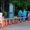 Từ ngày 3/6, Bệnh viện Đa khoa quận Gò Vấp tạm ngưng khám bệnh ngoại trú do có trường hợp dương tính với SARS-CoV-2 đến khám bệnh. (Ảnh: An Hiếu/TTXVN)
