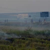 Hà Nội ô nhiễm không khí nặng nề vì nông dân đốt rơm rạ tràn lan
