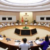 Quang cảnh phiên họp Chính phủ thường kỳ tháng 6. (Ảnh minh họa: Dương Giang/TTXVN)