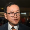 Ông Sam Rainsy, thủ lĩnh lưu vong của CNRP. (Nguồn: AFP/TTXVN)