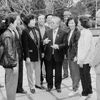 Chủ tịch Quốc hội Lê Quang Đạo gặp gỡ các đại biểu Quốc hội tại Kỳ họp thứ 11, Quốc hội khóa VIII (1992). (Ảnh: Xuân Tuân/TTXVN)