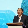 Bộ trưởng Bộ Văn hóa, Thể thao và Du lịch Nguyễn Văn Hùng làm Chủ tịch Hội đồng. (Ảnh: Đức Phương/TTXVN)