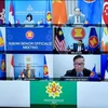 Hội nghị Quan chức cấp cao ASEAN (SOM ASEAN) vào tháng 1/2021. (Ảnh: TTXVN phát)