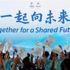 Lễ công bố khẩu hiệu chính thức Olympic mùa Đông Bắc Kinh 2022 ở Bảo tàng Thủ đô Bắc Kinh, Trung Quốc ngày 17/9/2021. (Ảnh: THX/TTXVN)