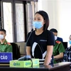 Bị cáo Nguyễn Thị Phương tại phiên tòa. (Ảnh: Đinh Văn Nhiều/TTXVN)
