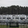 Hệ thống đường ống dẫn khí đốt trong dự án Dòng chảy phương Bắc 2 tại Lubmin, Đức ngày 21/9. (Ảnh: AFP/TTXVN)