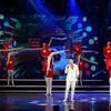 Nhà hát Ca múa nhạc Việt Nam tham gia biểu diễn trong chương trình nghệ thuật "Cháy lên". (Nguồn: baotintuc)