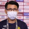 Huấn luyện viên Tan Cheng Hoe. (Ảnh: Hoàng Linh/TTXVN)