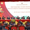 Phó Thủ tướng Lê Minh Khái cùng lãnh đạo Thanh tra Chính phủ chủ trì. (Ảnh: Văn Điệp/TTXVN)
