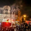 Những người biểu tình Iran tấn công các phái bộ ngoại giao của Saudi Arabia tại Iran năm 2016. (Nguồn: France24)