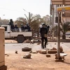 Lực lượng an ninh Burkina Faso tuần tra tại thủ đô Ouagadougou ngày 22/1. (Ảnh: AFP/TTXVN)