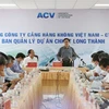Thủ tướng Phạm Minh Chính phát biểu kết luận cuộc họp với các đơn vị liên quan đến Dự án Cảng hàng không quốc tế Long Thành. (Ảnh: Dương Giang/TTXVN)