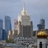Trụ sở Bộ Ngoại giao Nga ở thủ đô Moskva. (Ảnh: AFP/TTXVN)
