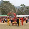 Lễ hội Tranh đầu pháo thị trấn Quảng Uyên, huyện Quảng Hòa, tỉnh Cao Bằng. (Nguồn: baophapluat.vn)