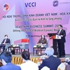 Thủ tướng Phạm Minh Chính đến dự Hội nghị Thượng đỉnh Kinh doanh Việt Nam-Hoa Kỳ. (Ảnh: Dương Giang/TTXVN)