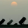 Khẩu đội tên lửa phòng không Patriot của Mỹ tại căn cứ không quân ở sa mạc miền Nam Iraq. (Ảnh: AFP/TTXVN)