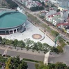 Nhà thi đấu tỉnh Vĩnh Phúc được tỉnh chi 40 tỷ đồng nâng cấp, cải tạo để phục vụ SEA Games 31. (Ảnh: Hoàng Hùng/TTXVN)