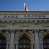 Trụ sở Ngân hàng trung ương Nga tại Moskva. (Ảnh: AFP/ TTXVN)
