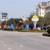Các tuyến phố chính ở thành phố Hải Dương. (Ảnh: Mạnh Tú/TTXVN)